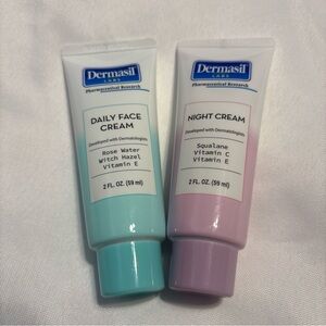 Dermasil Daily Face Cream & Night Cream – Hydrating Moisturizer Set